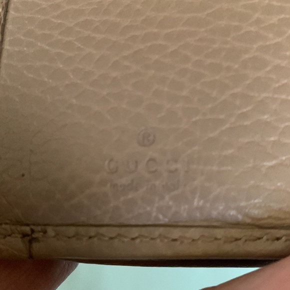 Authentic GUCCI GG Marmont Trifold Compact Leather Wallet - Picture 3 of 16